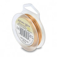 Artistic Wire 20 gauge - Tarnish resistant brass